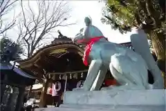 豊川稲荷東京別院の狛犬