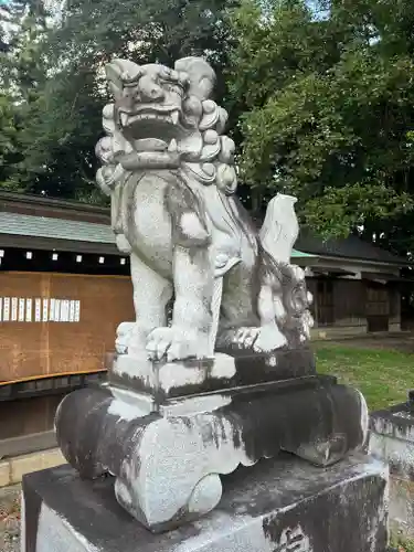 勝部神社の狛犬