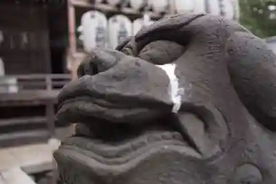 雀神社の狛犬