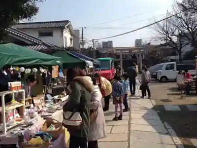 中道八阪神社のお祭り