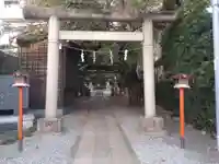 印内八坂神社の鳥居