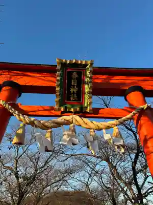 春日神社の鳥居