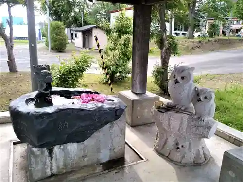 市来知神社の手水