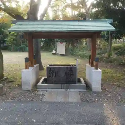 日枝神社の手水舎