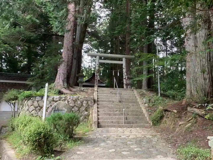 阿智神社前宮(長野県)