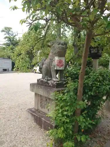 三輪坐恵比須神社の狛犬