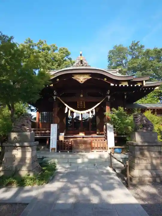 行田八幡神社の本殿・本堂