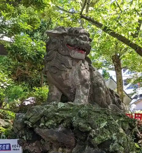 天祖神社の狛犬