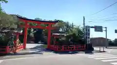 枚聞神社の鳥居