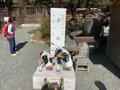 小國神社の狛犬