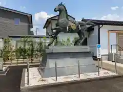 總社 和田八幡宮の狛犬