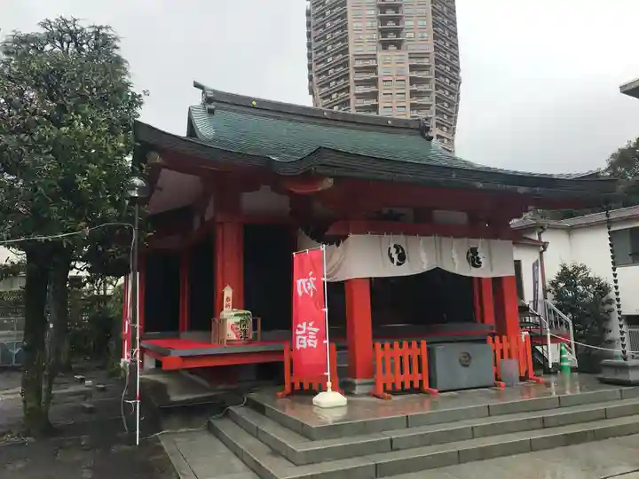 麻布氷川神社の本殿・本堂