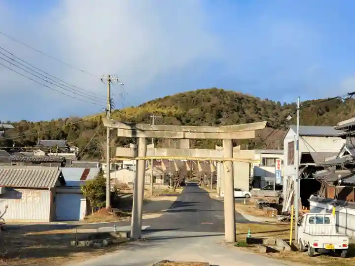 平之荘神社の鳥居