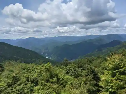 玉置神社の景色