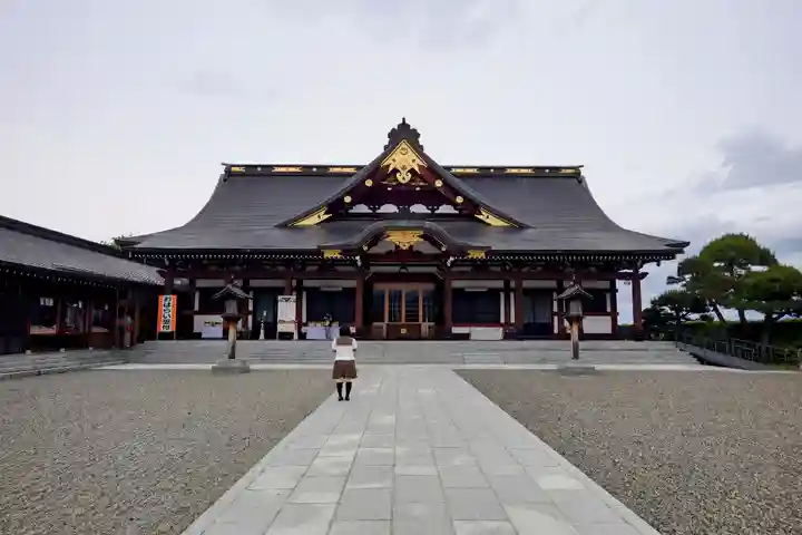 山形縣護國神社の本殿・本堂