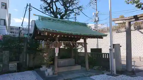 幸稲荷神社の手水舎