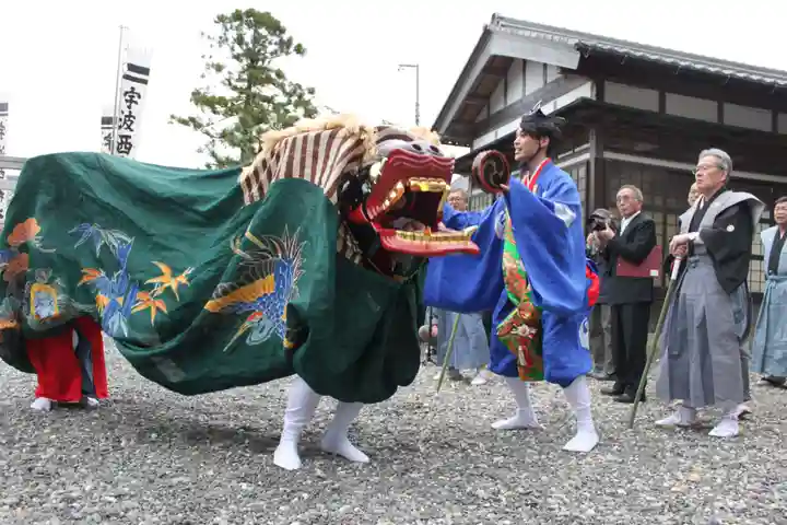 宇波西神社(福井県)