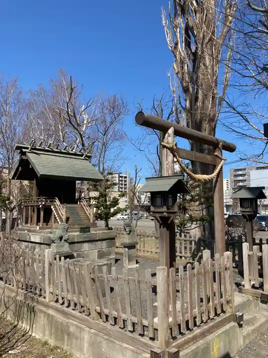 札幌神社の鳥居