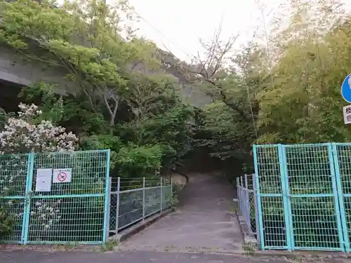 白山神社の周辺