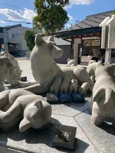 西野神社の狛犬