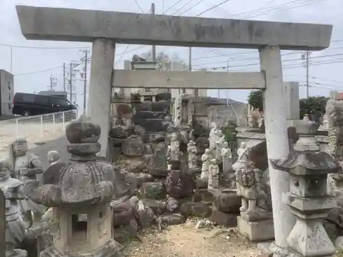 御嶽神社の鳥居