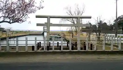 息栖神社の鳥居