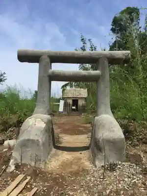 百里神社の鳥居