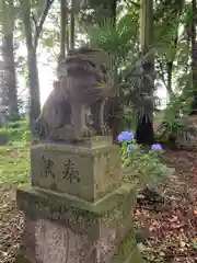 西郷神社の狛犬