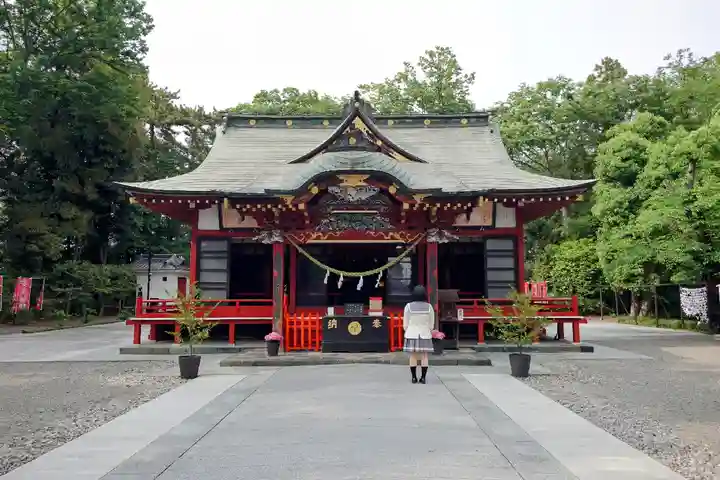 玉村八幡宮の本殿・本堂