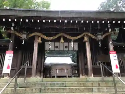 飛驒一宮水無神社の本殿・本堂