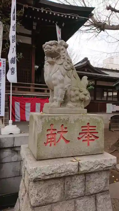 宇迦八幡宮の狛犬