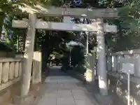 渋谷氷川神社の鳥居