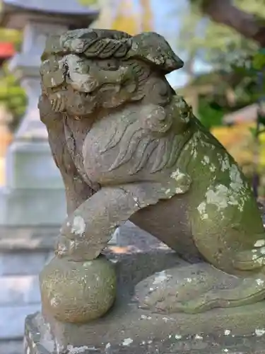 白山神社の狛犬