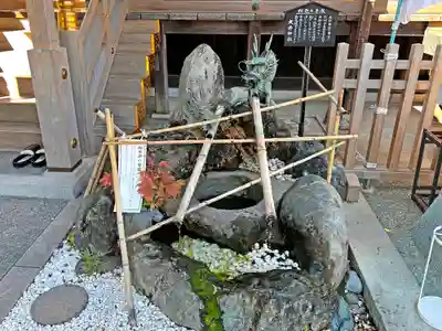 大井神社の手水舎