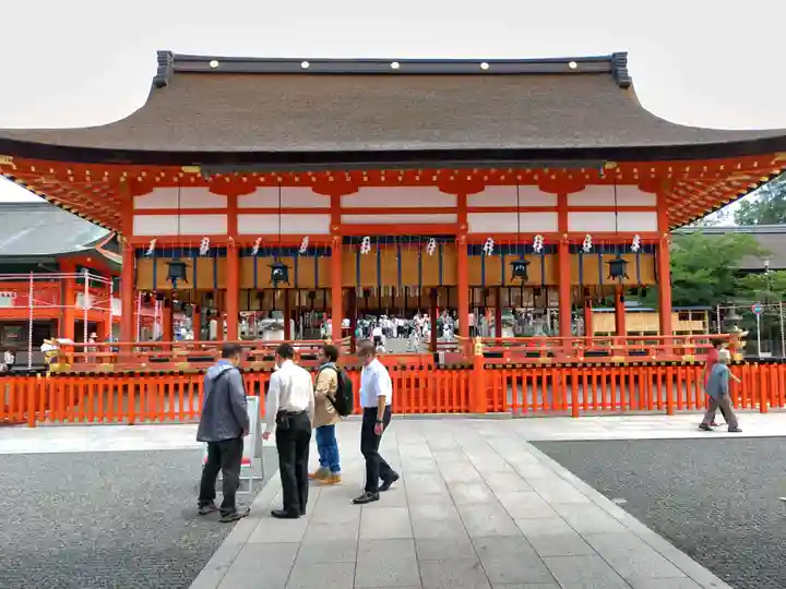 伏見稲荷大社の本殿・本堂