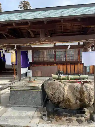 伊豆神社の手水舎