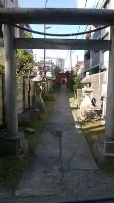 福田稲荷神社の鳥居