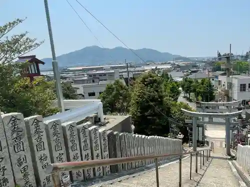 藤ノ木白山神社の鳥居