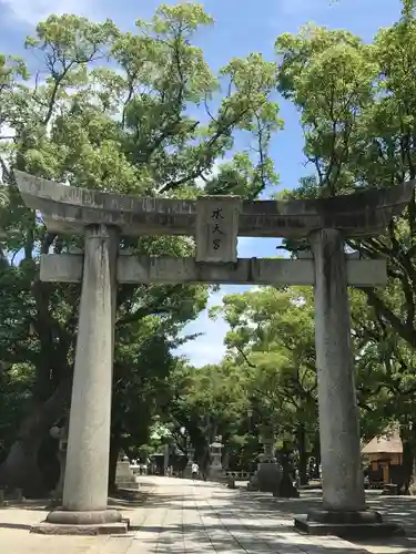 水天宮の鳥居