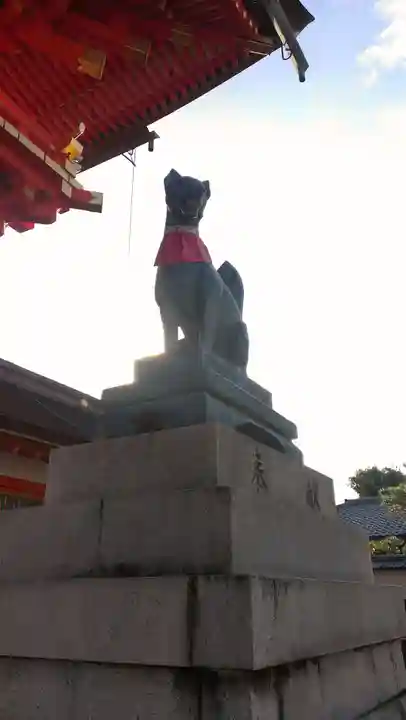 伏見稲荷大社の狛犬