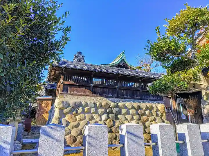 八幡社(平中八幡社)の本殿・本堂