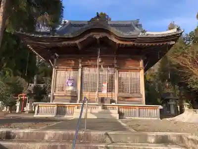 伊夫岐神社の本殿・本堂