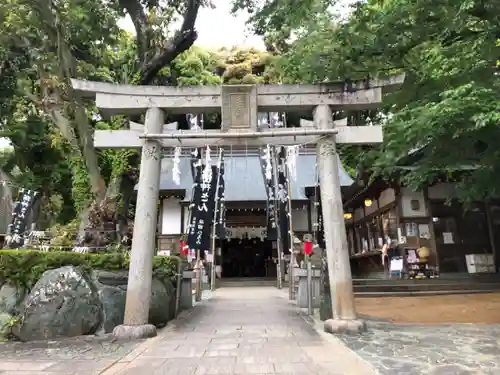 王子神社の鳥居