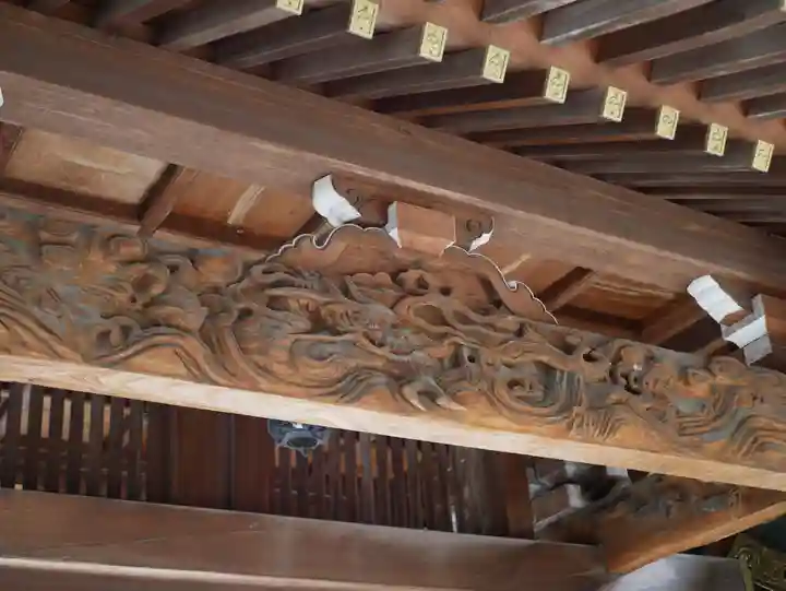 鳩ヶ谷氷川神社の山門・神門