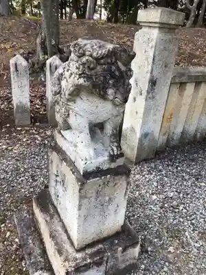 神戸神社の狛犬