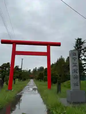 雨龍神社の鳥居