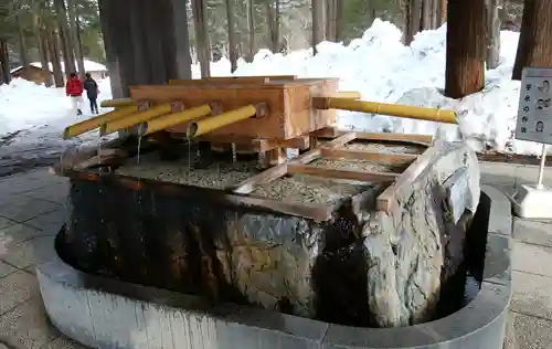 北海道神宮の手水