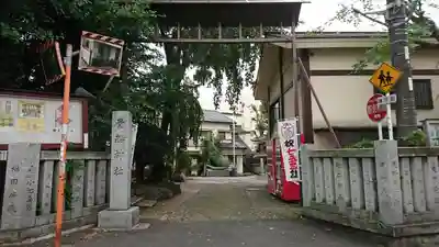 品川貴船神社の鳥居