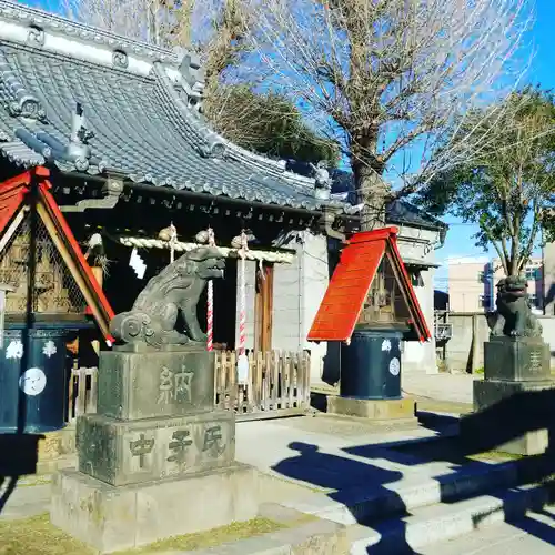 天祖神社の狛犬