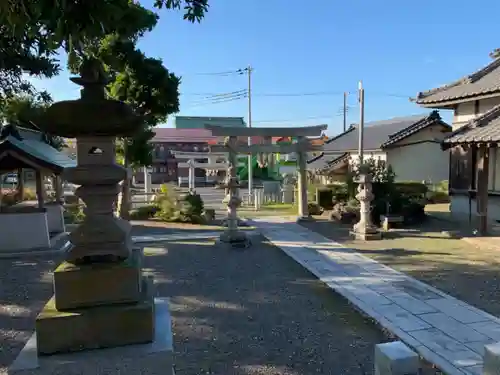 御靈神社の鳥居